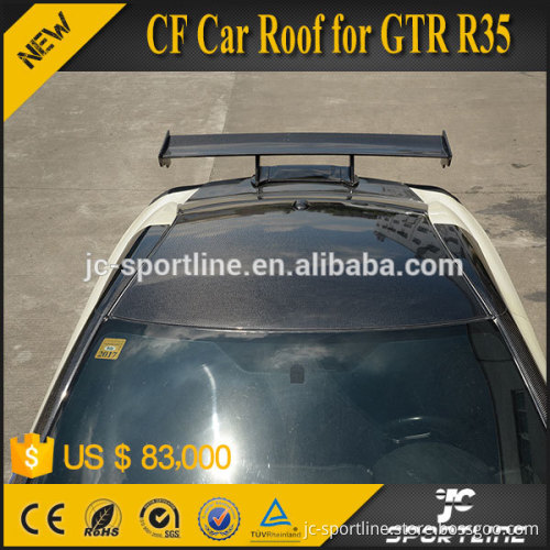 JC Sportline Carbon Fiber Car Roof for NISSA N GTR-R35 OEM Style 09-15